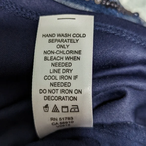 Beautiful Studio Y Navy Blue Sequin Tank Top Size Small - Picture 7 of 9